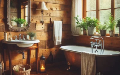 Rustic Bathrooms – Nature’s Charm Indoors